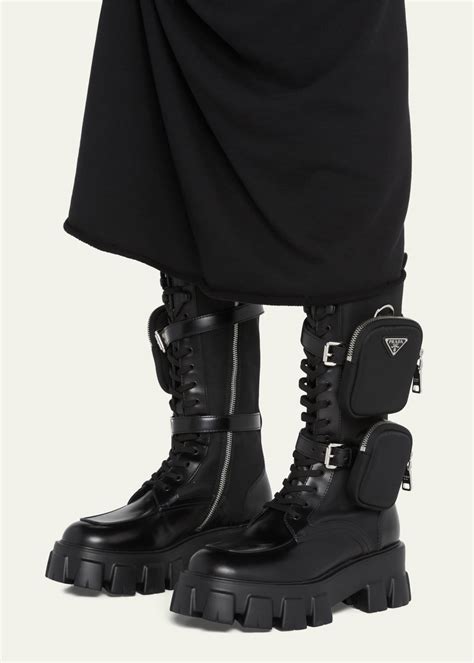 prada monolith boots